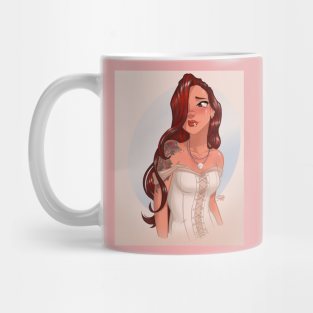 Scarlet hair Mug